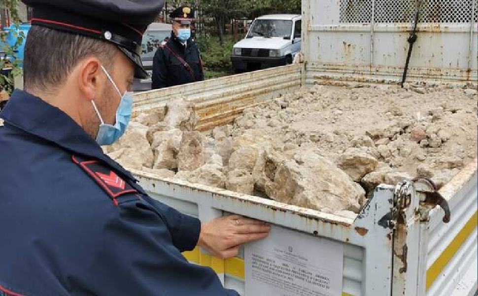 Trasporto Abusivo Di Scarti Edili Denunciato Imprenditore Recidivo