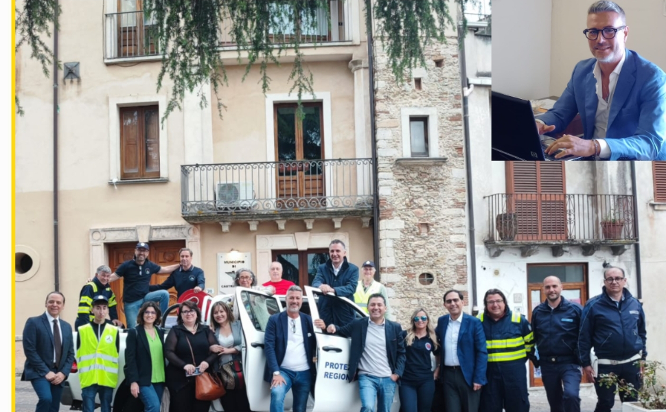 Un Pick Up Dalla Regione Alla Protezione Civile Di Castrolibero