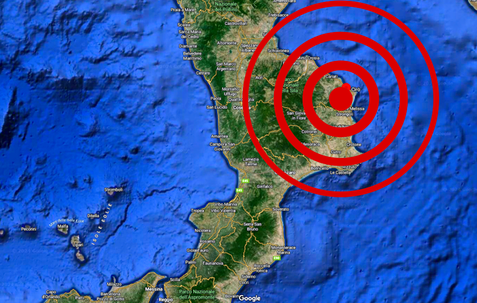 Nuova Forte Scossa Di Terremoto In Calabria Sisma Di Magnitudo