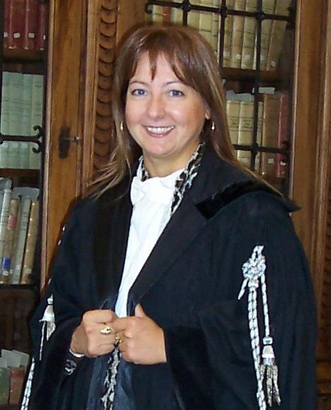 Anita toga in studio