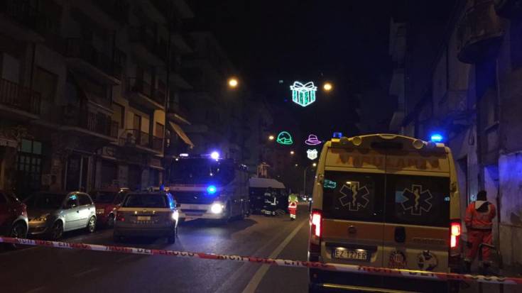 Via Caloprese chiusa. Foto Giuseppe Lagano