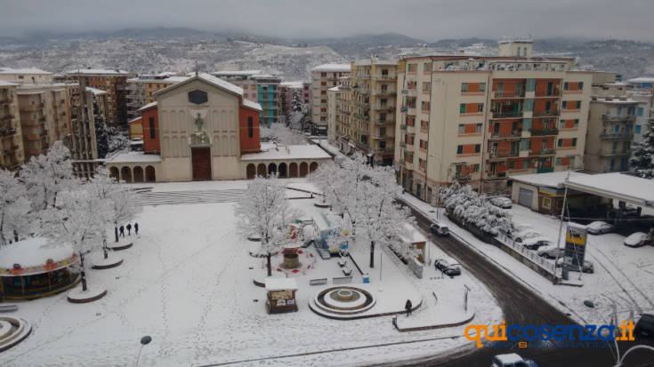 Piazza Loreto a Cosenza. Foto Ilia Giacobini