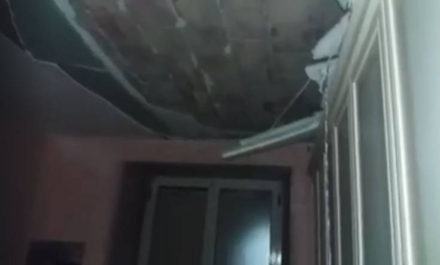 Crolla solaio a Cosenza Vecchia, intervengono i vigili del fuoco 54 solaio