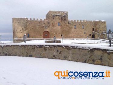 Neve sul mare a Strongoli, Foto di Gianni Lerose
