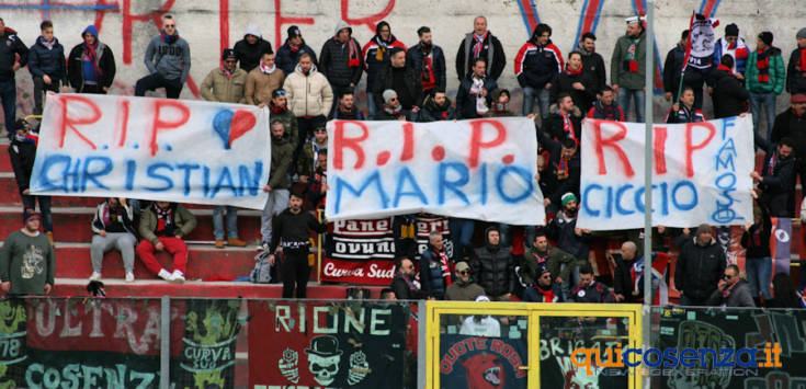 Tifosi Cosenza rip