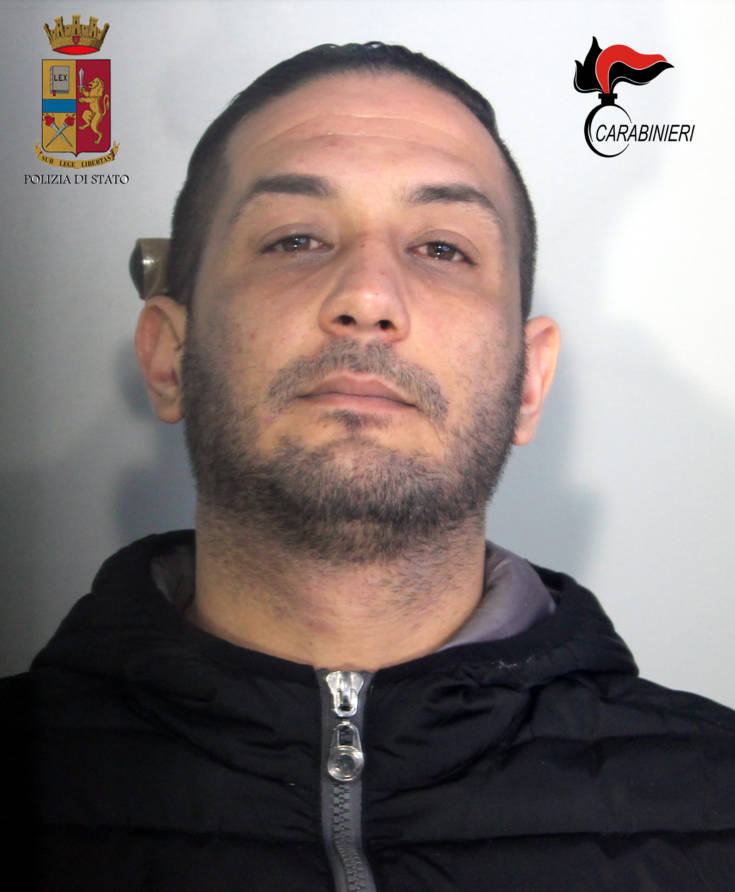 Blitz "Lampo", due fermi e tre arresti per armi ed estorsioni. Indagini partite dai titolari di una pizzeria 53 MARRA Alessandro 27.06.87 copia