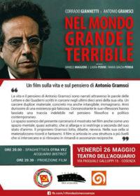 Antonio Gramsci: ad ottant'anni dalla sua morte, Cosenza proietta l'atteso docufilm sulla sua vita 54 NEL MONDO GRANDE E TERRIBILE