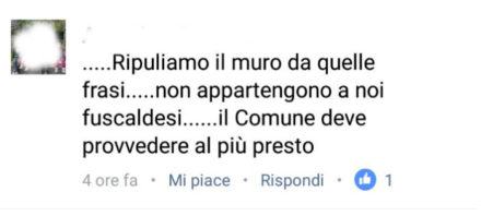 FOTONOTIZIA - Spuntano scritte razziste sul lungomare di Fuscaldo: cittadini indignati 59 Commenti 2