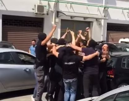 carabinieri esultano giorgi