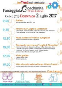 locandina Passeggiata Gioachimita