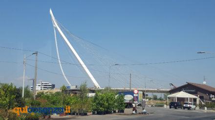 Ponte calatrava con tiranti
