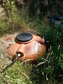 impianto idrico abusivo