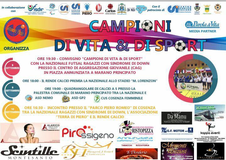 "Campioni di Vita e di Sport", arriva la Nazionale Futsal con sindrome di Down campione del Mondo (AUDIO) 54 IMG-20170906-WA0039