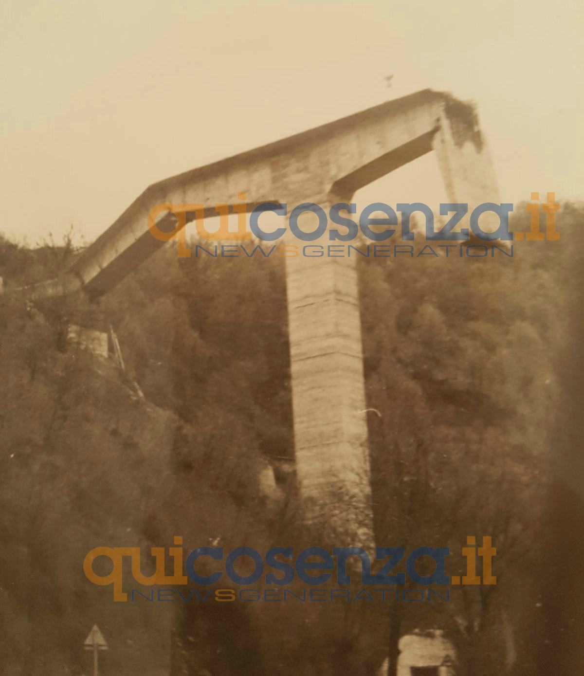 ESCLUSIVA - Viadotto Cannavino: nel '72 uccise due operai, nel 2017... l'economia della Sila 62 ponte celico 1972 04
