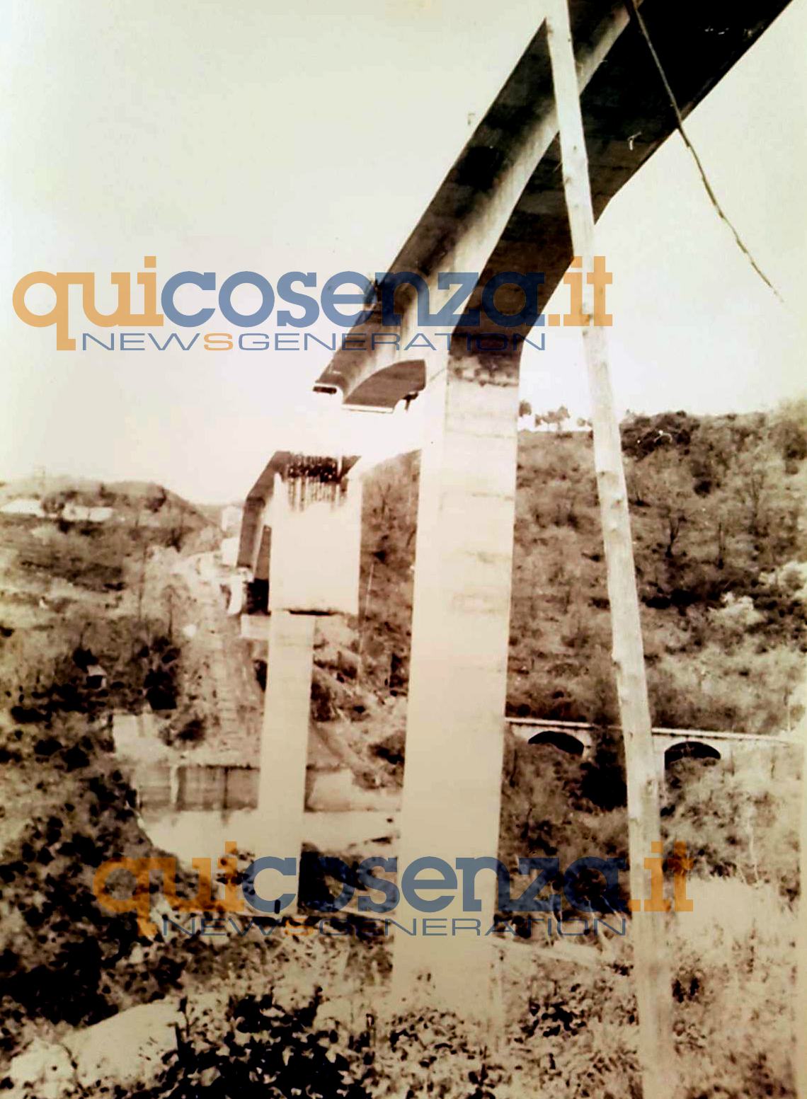 ESCLUSIVA - Viadotto Cannavino: nel '72 uccise due operai, nel 2017... l'economia della Sila 64 ponte celico 1972 05