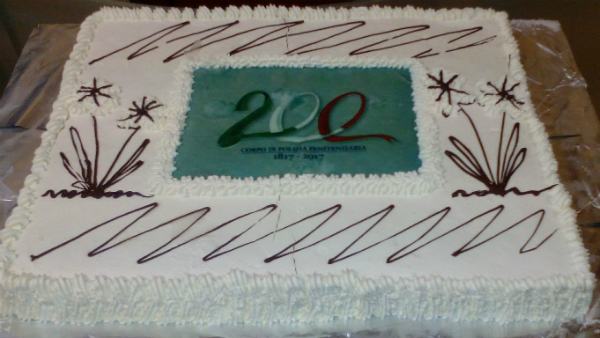 Castrovillari, celebrati due secoli di storia per la Polizia Penitenziaria 54 torta 200 anni polizia penitenziaria