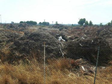 Ex campo sportivo nel Cosentino, usato come discarica illegale: denunciata ditta 54 villapiana 1