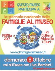 Anche Cosenza partecipa alla giornata "Famiglie al Museo", sul tema 'La cultura abbatte i muri' 54 Giornata Famiglie al Museo