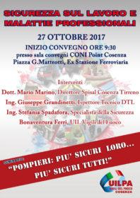 Locandina pompieri