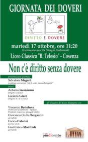 locandina giornata dei doveri