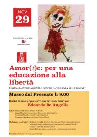 "Anna ha visto la luna": un recital per sensibilizzare le giovani generazioni contro la violenza 54 LocandinaRecital