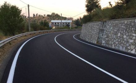 Nuova pavimentazione e barriere di sicurezza sulla Statale di Acri 56 Statale di Acri2