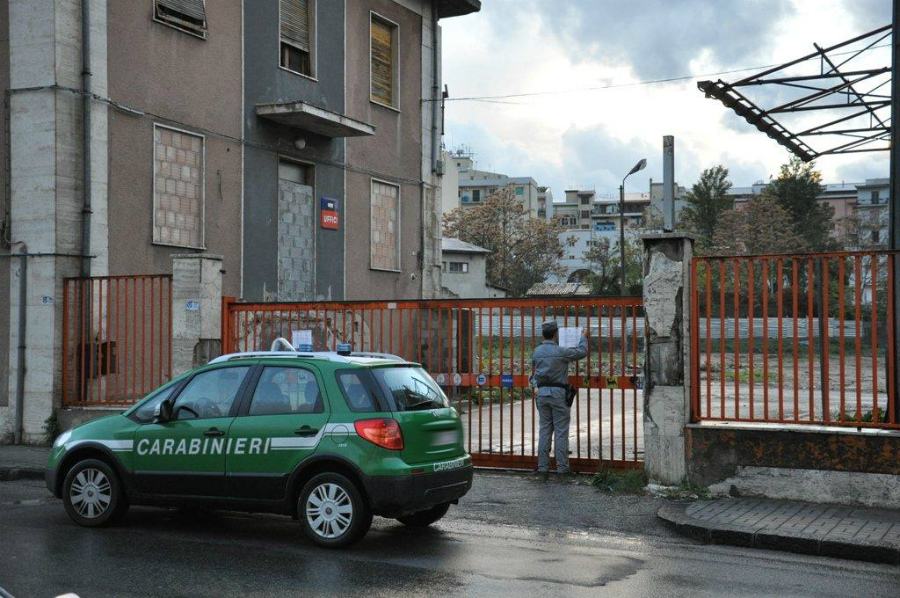Combustione di rifiuti, sotto sequestro un'area tra via Popilia e Viale Parco 54 operazione sequestro_2