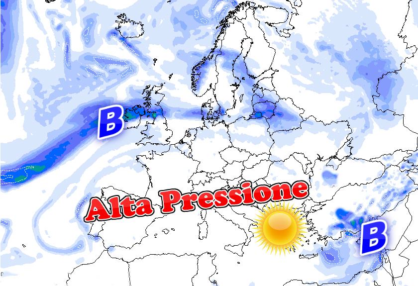 Mappa Alta pressione