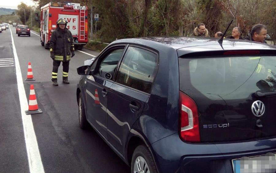 vigili del fuoco incidente