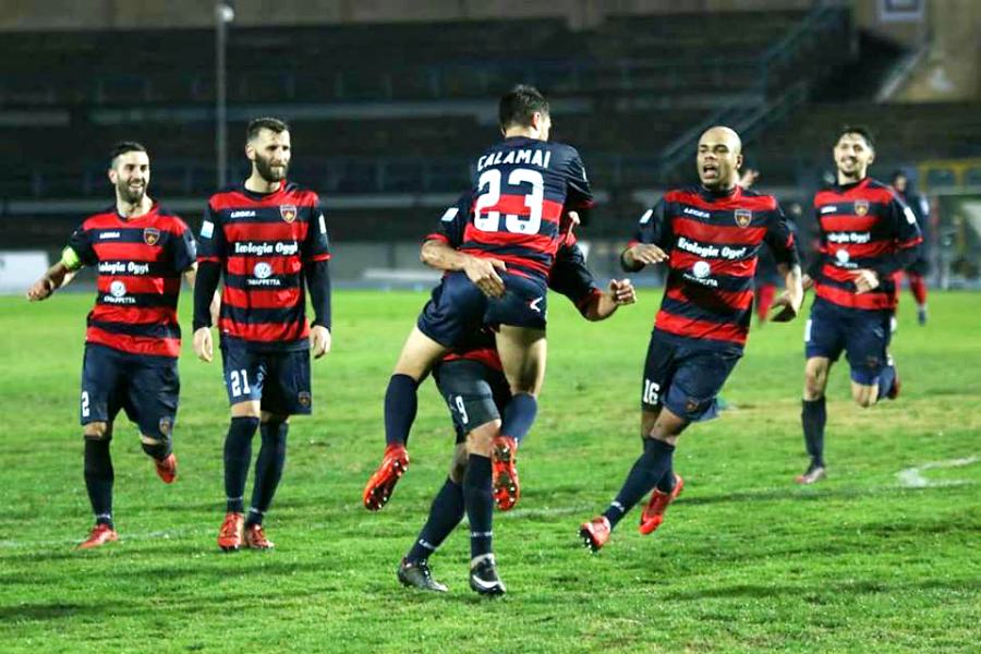 COsenza Trapani esultanza