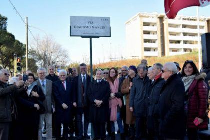 Nel cuore della Capitale una strada intitolata a Giacomo Mancini (FOTO) 57 Strada Mancini