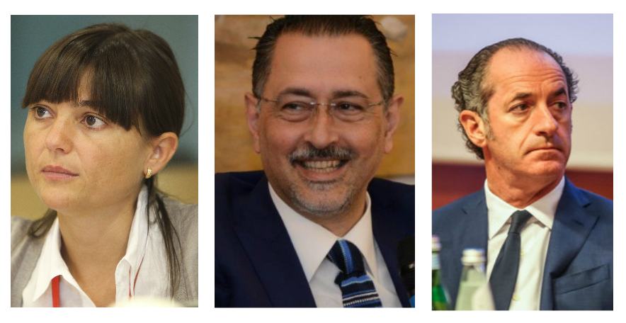 serracchiani pittella zaia