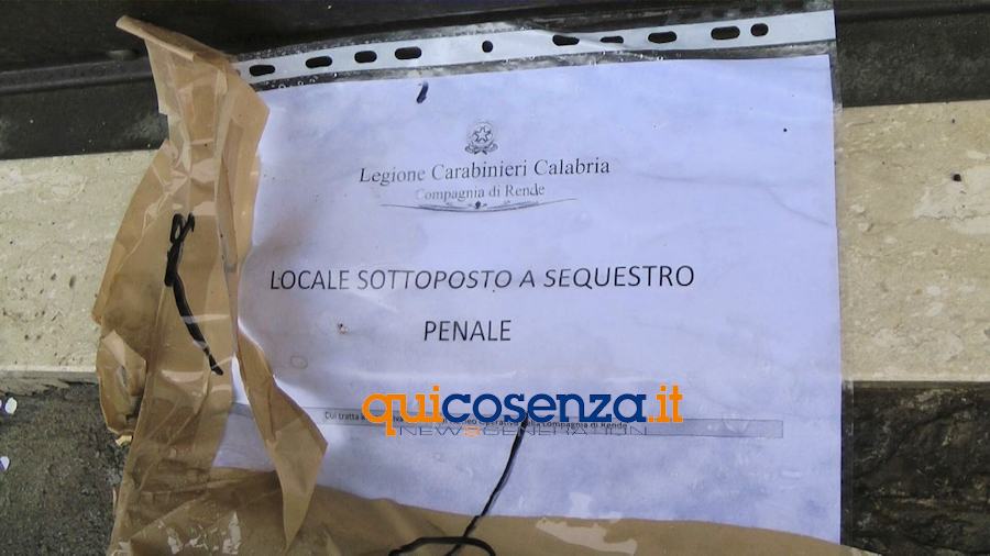 Giordano negozio sotto sequestro
