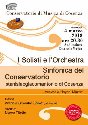 'I Solisti e l'Orchestra' domani all’Auditorium Casa della Musica 54 14 marzo copia