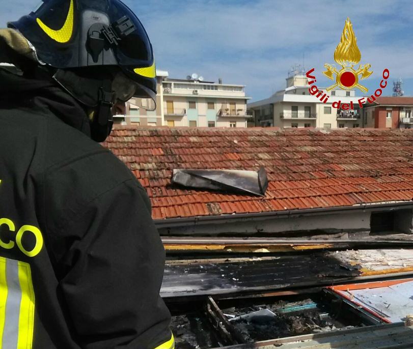 Incendio Vila Molinella VVF1