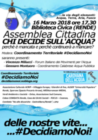 Chi detiene il 'potere' dell'acqua e perché l'incubo della 'siccità' è dietro l'angolo 54 associazioni_manifesto_acqua