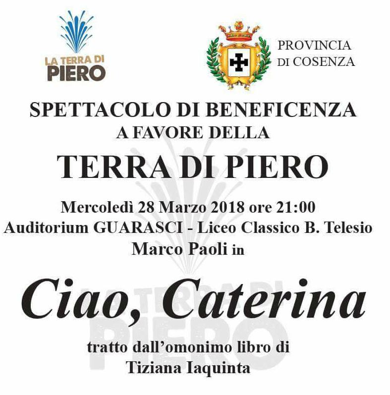 ciao caterina - locandina