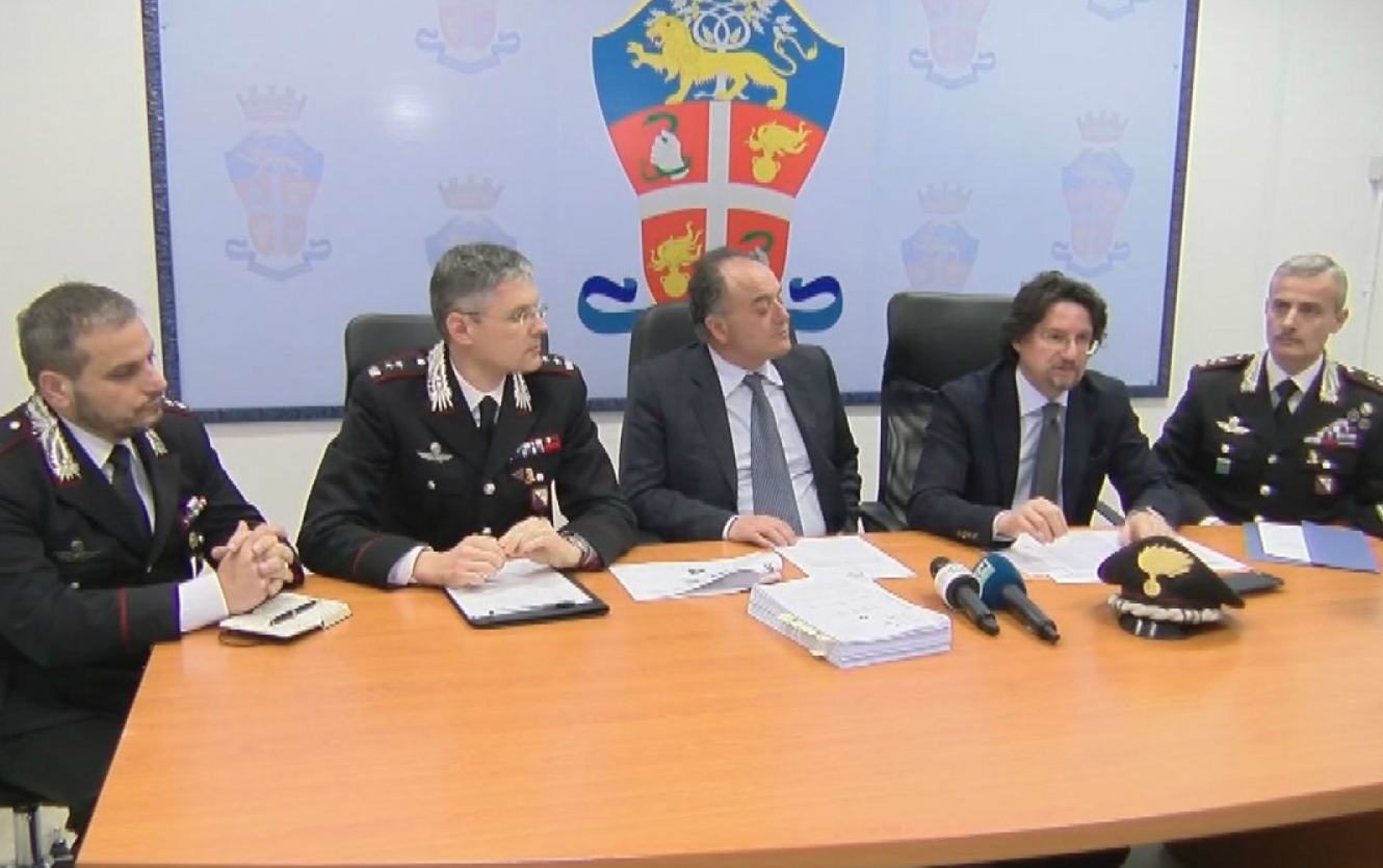 Cinque arresti per la sanguinosa faida di Mileto nel 2013 56 conferenza stampa arresti mileto