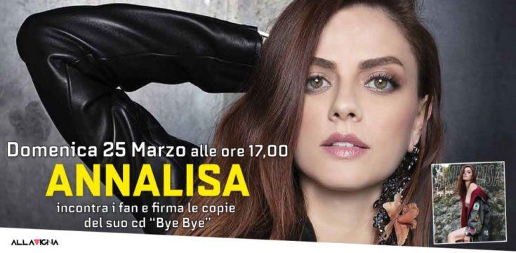 Il 'Bye bye Instore Tour' di Annalisa, domani farà tappa a Rende 56 img-evento_1200x587 (1)