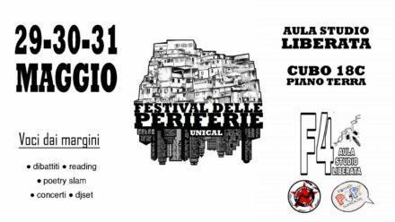 Festival delle periferie, dibattiti e concerti all'Università della Calabria 54 32190837_910223152493606_3691787504903520256_o