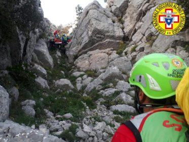 intervento SOCCORSO ALPINO monte sellaro 13 maggio 2018