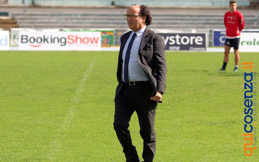 Cosenza, Guarascio ai tifosi "mi resterete nella mente e nel cuore... e non è ancora finita" 54 Eugenio Guarascio Presidente Cosenza Calcio