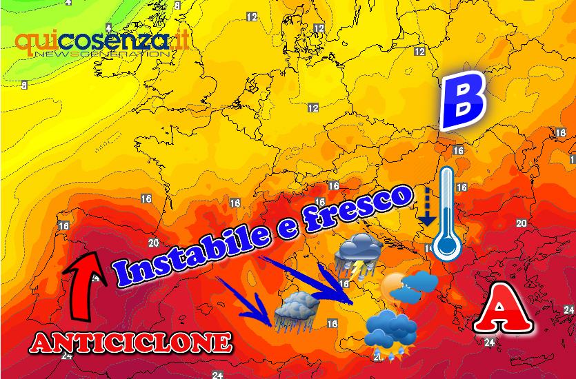 Meteo rinfresca
