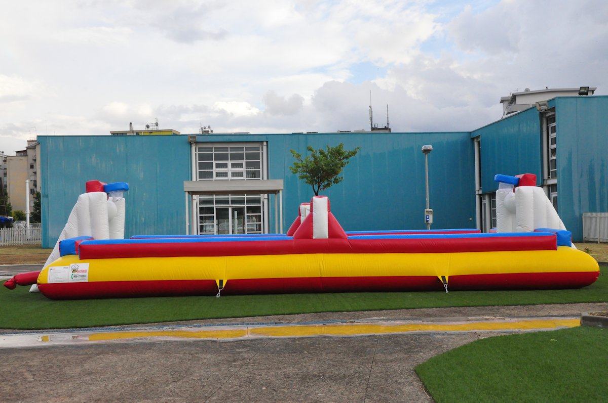 inaugurazione parco giochi gonfiabili alla Città dei Ragazzi 3