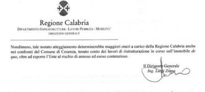 Comune vs Regione su ex hotel Jolly, Occhiuto: "il gioco delle tre carte" 57 APQ Metro 02