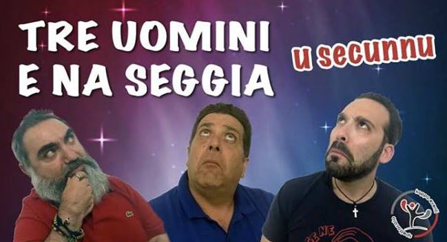tre uomini e na seggia
