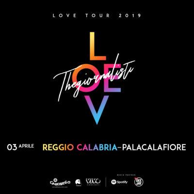 Il 3 aprile a Reggio Calabria il concerto dei Thegiornalisti 54 Thegiornalisti RC 2019 FB 1200x1200
