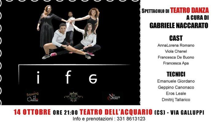 'Life': spettacolo di teatro danza e canzoni dal vivo 53 life locandina