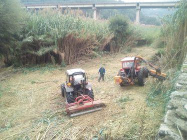 operazioni bonifica fiume Busento 2