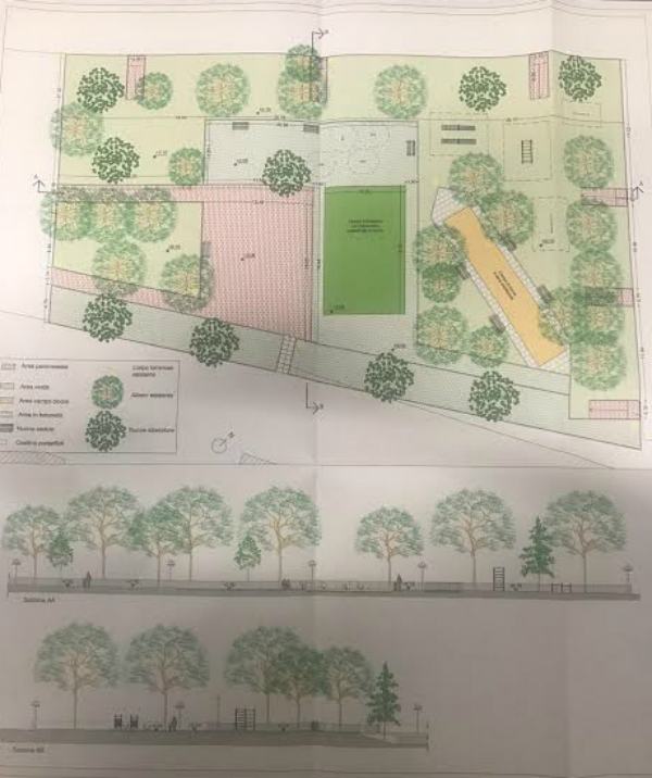 progetto rende restyiling villaggio europa e viale giardini